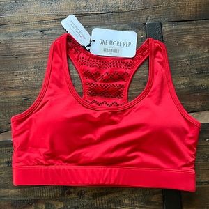 Red Bomber Sports Bra